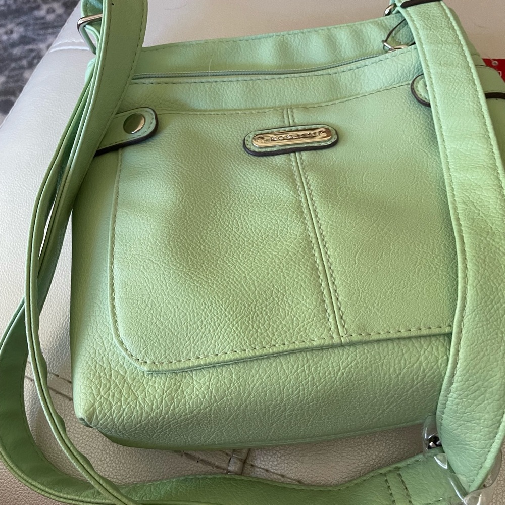 Rossetti Faux Leather Shoulder Bag
